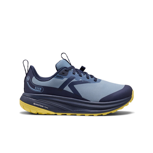 Women's Roam Waterproof Trail Running Shoe - Faded Denim/Lemon Grass
