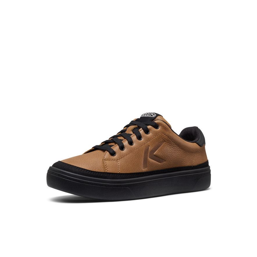 Men's KM1 Leather Sneaker - Bison/Black