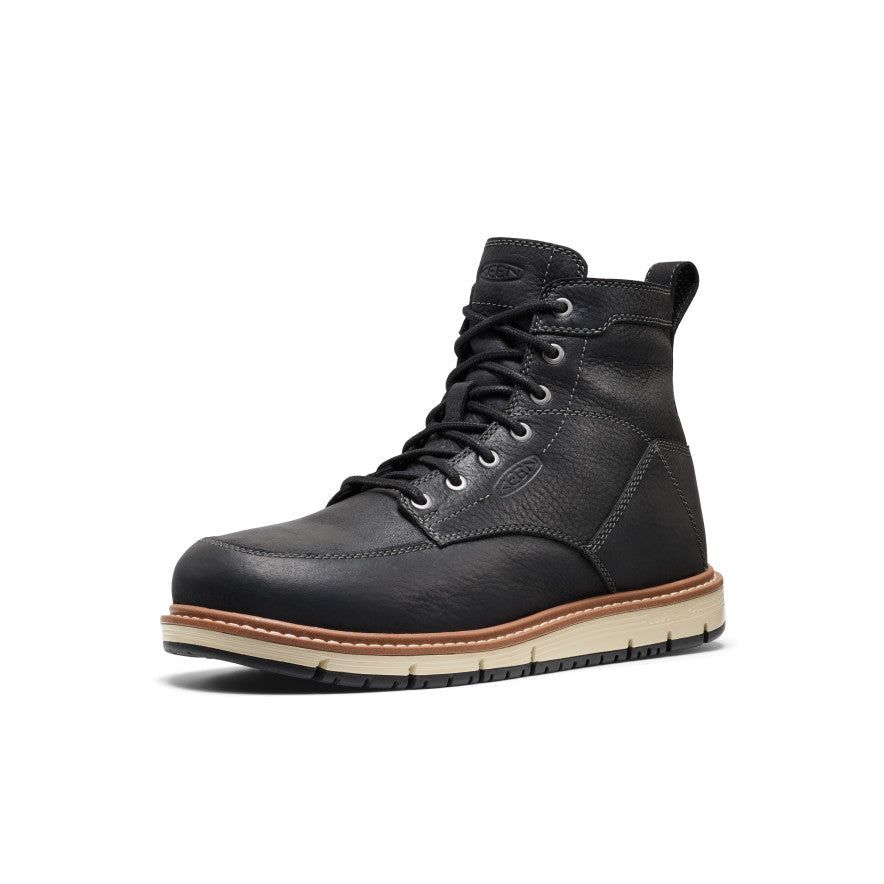 Men's San Jose 6" Boot (Aluminum Toe) - Black/Caramel Cafe