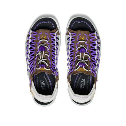 Women's UNEEK II Open Toe x emmi - Dark Earth/Tillandsia Purple