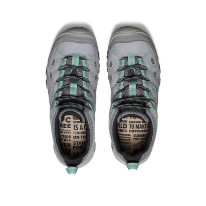 Women's Targhee IV Vented Hiking Shoe - Alloy/Granite Green