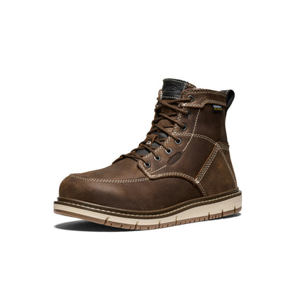Women's San Jose 6" Waterproof Boot (Aluminum Toe) - Cascade Brown/Gum