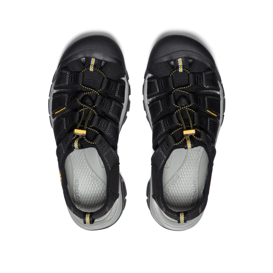 Men's Newport H2 Sandal Wide - Black