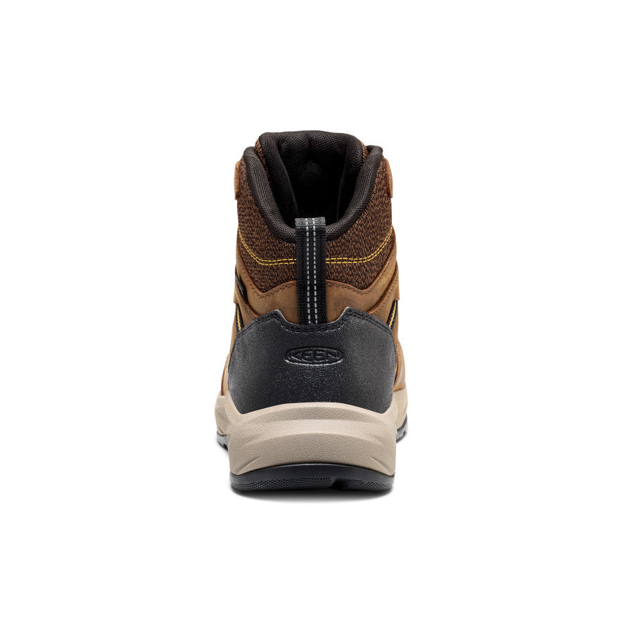 Men's Highframe Waterproof Work Boot (Steel Toe) - Dark Earth/Black