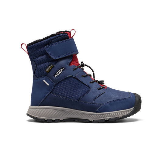 Big Kids' Skua Waterproof Winter Boot - Naval Academy/Garnet