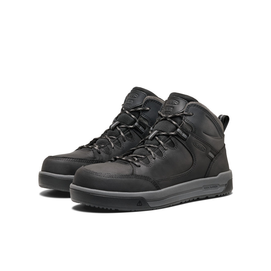 Men's Gibson Hiker ESD Work Boot (Carbon Toe) - Black/Magnet