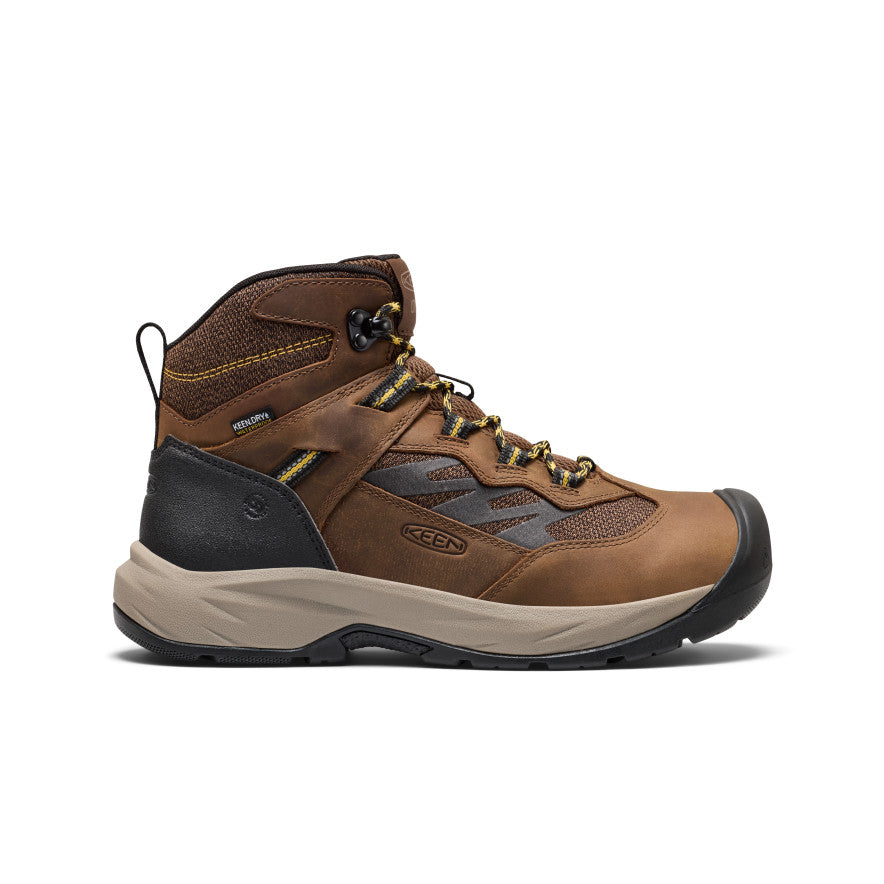 Men's Highframe Waterproof Work Boot (Soft Toe) - Dark Earth/Black