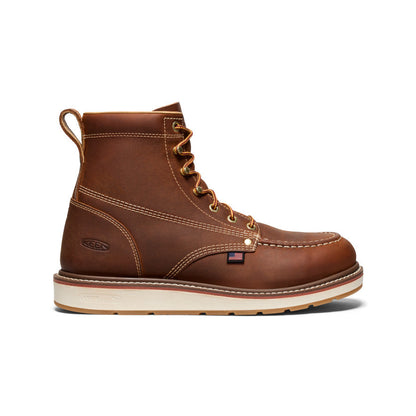 Men's Liberty 6" Boot (Soft Toe) - Leather Brown/Birch