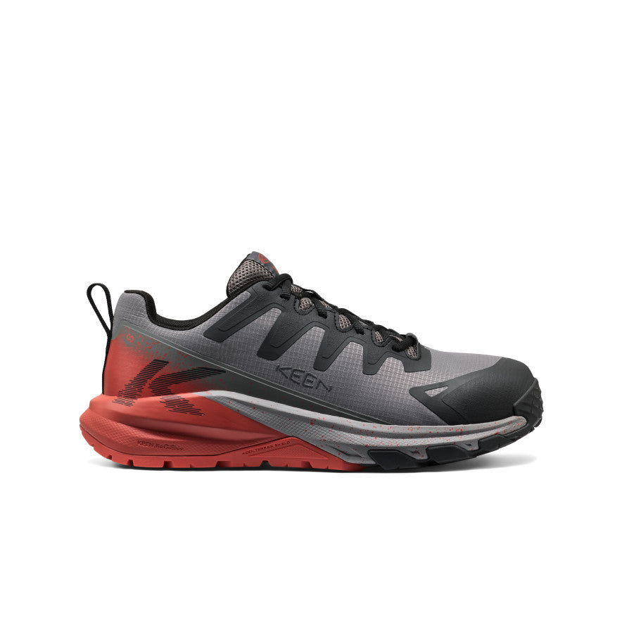 Men's Targhee Blur Work Shoe (Carbon Toe) - Steel Grey/Black