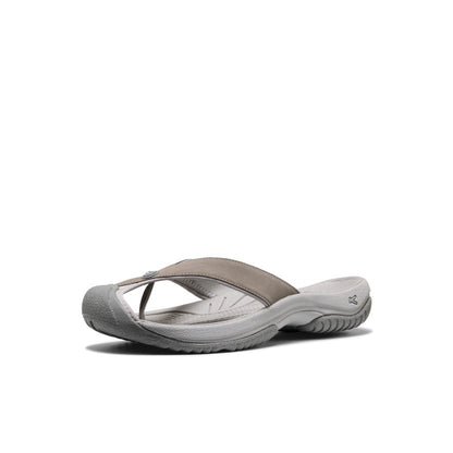 Men's Waimea Leather Flip-Flop - Monochrome/Steel Grey