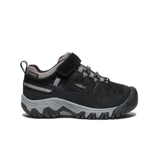 Little Kids' Targhee IV Waterproof Hiking Shoe - Black/Steel Grey