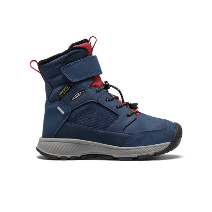 Little Kids' Skua Waterproof Winter Boot - Naval Academy/Garnet