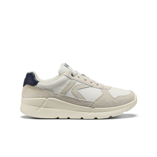 Women's KM2 Leather Jogger - Birch/Naval Academy