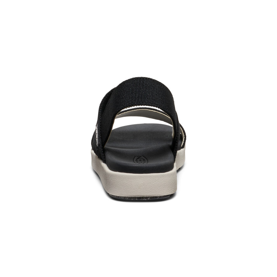 Women's Elle Backstrap Sandal Wide - Black