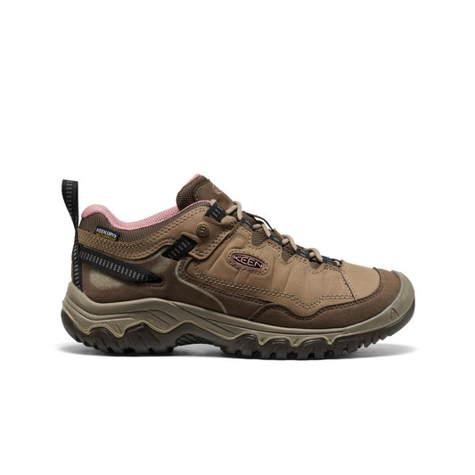 Women's Targhee IV Waterproof Hiking Shoe - Brindle/Nostalgia Rose