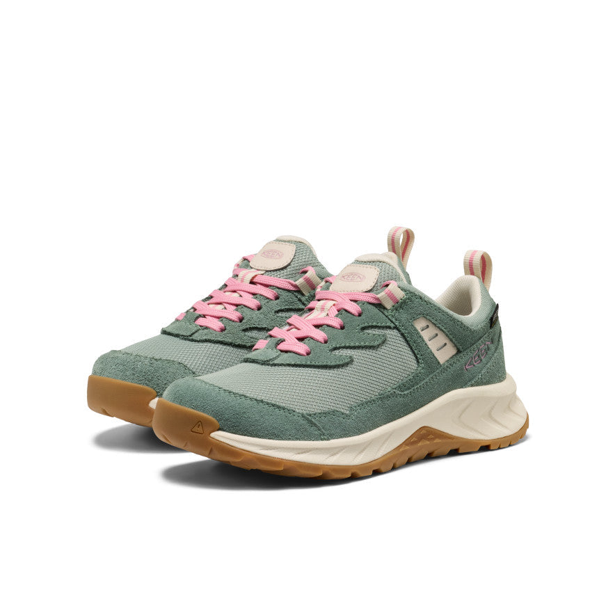 Big Kids' Hightrail Waterproof Hiking Shoe - Lily Pad/Cashmere Rose