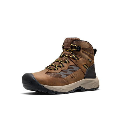 Men's Highframe Waterproof Work Boot (Steel Toe) - Dark Earth/Black