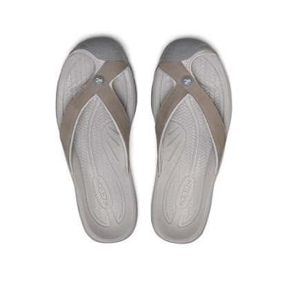 Men's Waimea Leather Flip-Flop - Monochrome/Steel Grey