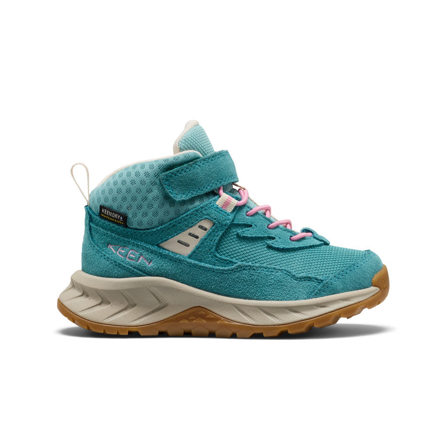 Little Kids' Hightrail Waterproof Hiking Boot - Brittany Blue/Cashmere Rose