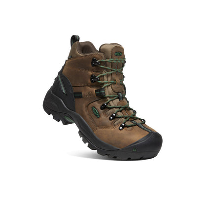 Men's Pittsburgh Energy 6" Waterproof Boot (Carbon Toe) - Cascade Brown/Greener Pastures