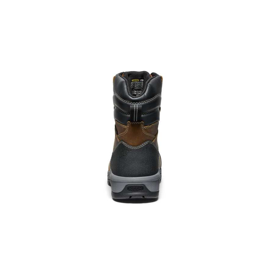 Men's Evanston 8" Insulated Waterproof Boot (Soft Toe) - Bison/Black