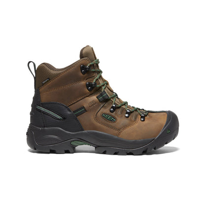 Men's Pittsburgh Energy 6" Waterproof Boot (Carbon Toe) - Cascade Brown/Greener Pastures