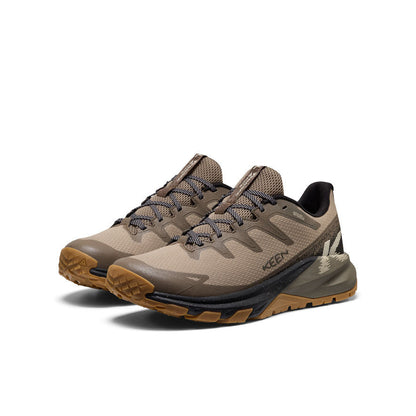 Men's Targhee Apex Wide Waterproof Hiking Shoe - Brindle/Canteen