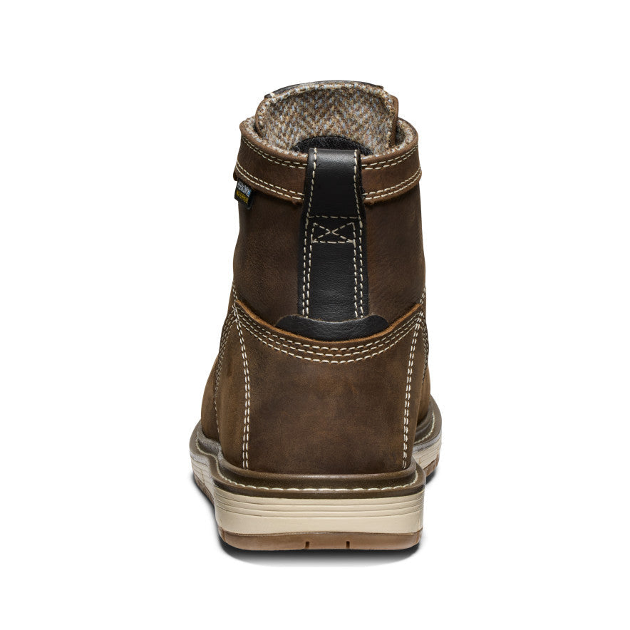 Women's San Jose 6" Waterproof Boot (Aluminum Toe) - Cascade Brown/Gum