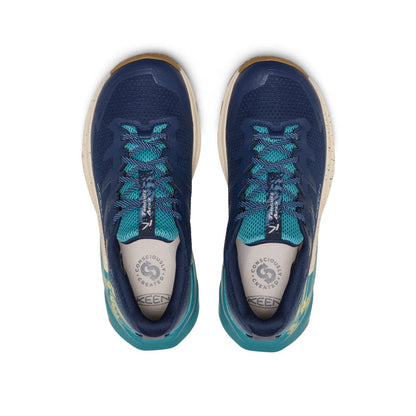 Women's Targhee Apex Waterproof Hiking Shoe - Naval Academy/Brittany Blue