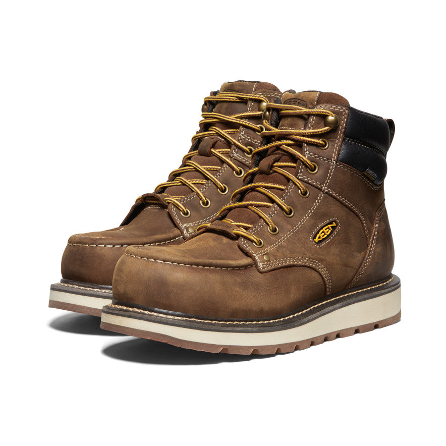 Men's Cincinnati 6" Waterproof Boot (Carbon Toe) - Belgian/Sandshell