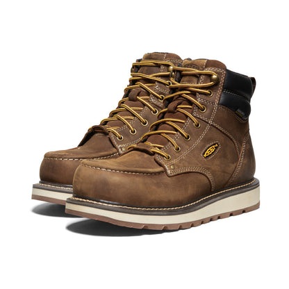 Men's Cincinnati 6" Waterproof Boot (Carbon Toe) - Belgian/Sandshell