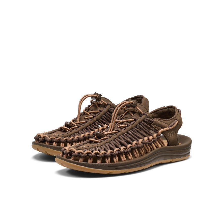 Women's UNEEK Sneaker - Dark Earth/Chipmunk