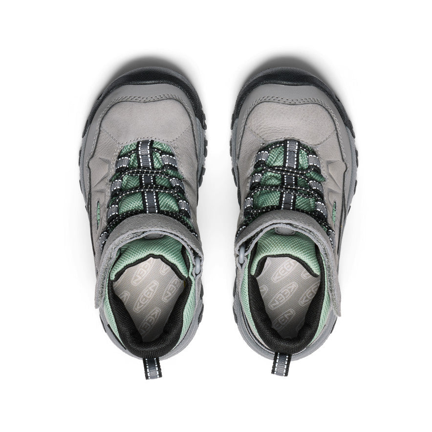 Little Kids' Targhee IV Waterproof Hiking Boot - Alloy/Granite Green
