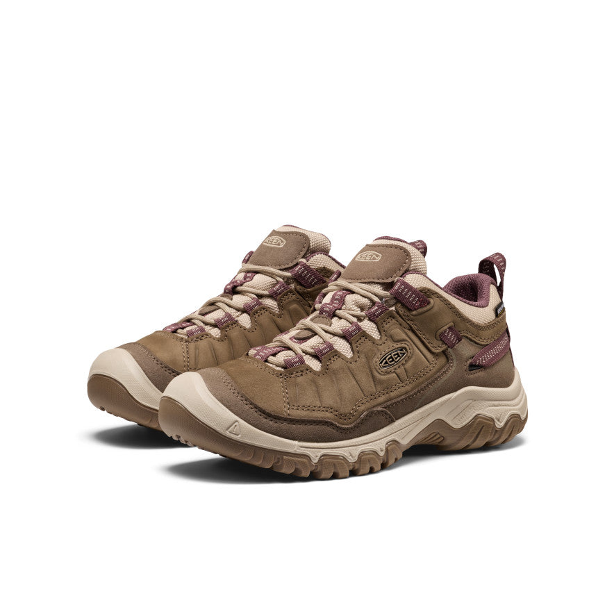 Women's Targhee IV Waterproof Hiking Shoe - Canteen/Huckleberry