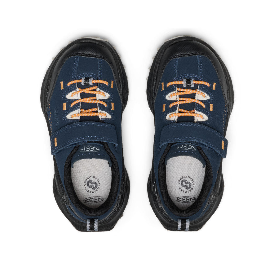 Little Kids' Jasper Zionic Sneaker - Naval Academy/Flame Orange
