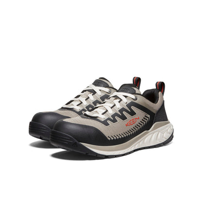 Men's Arvada Work Sneaker (Carbon Toe) - Plaza Taupe/Black