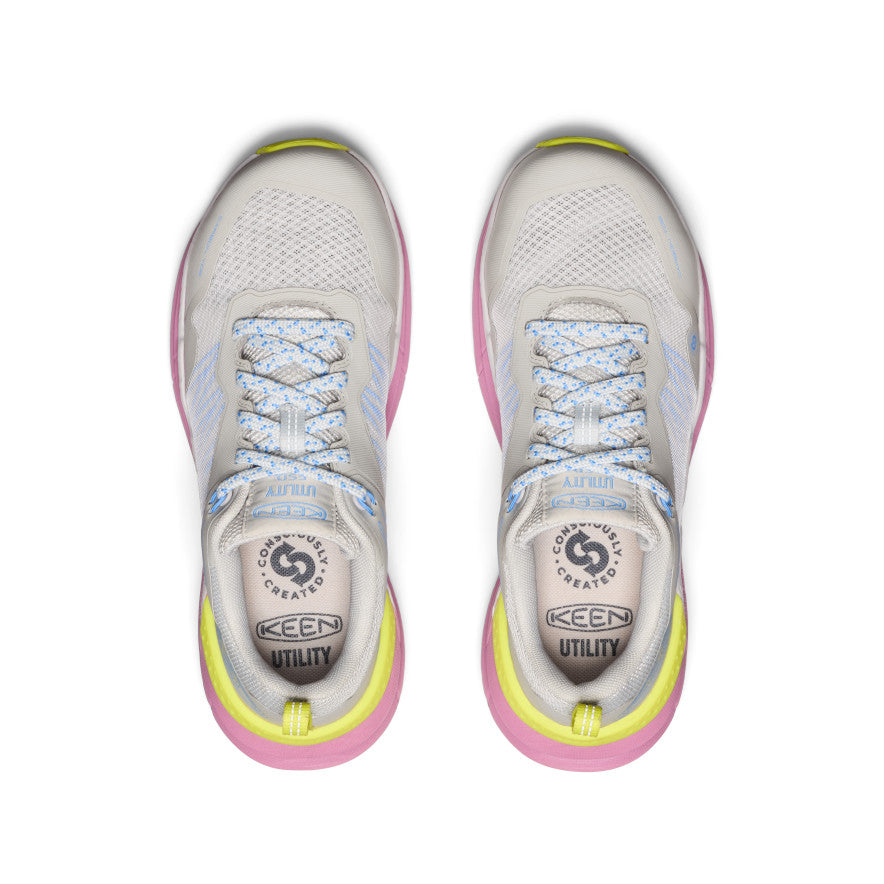 Women's Speedworks ESD Work Sneaker (Carbon Toe) - Alloy/Moonlight Mauve