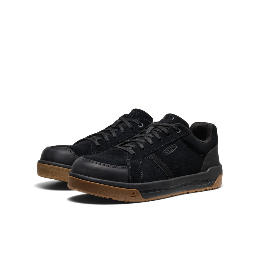 Men's Kenton+ ESD Work Shoe (Carbon Toe) - Black/Gum
