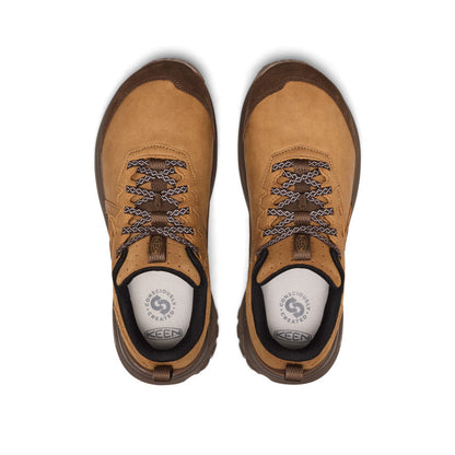 Men's Roam Leather Trail Running Shoe - Chipmunk/Dark Earth
