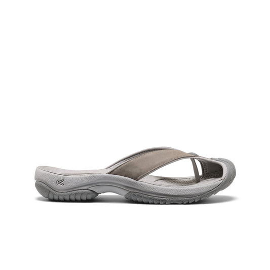 Men's Waimea Leather Flip-Flop - Monochrome/Steel Grey
