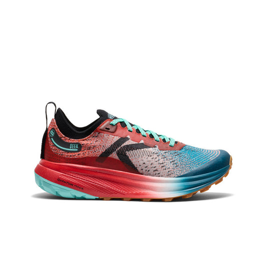 Women's Seek Trail Running Shoe - Grenadine/Ocean Depths