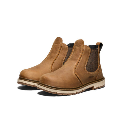 Women's San Jose Chelsea 90° Heel Boot (Soft Toe) - Belgian/Gum