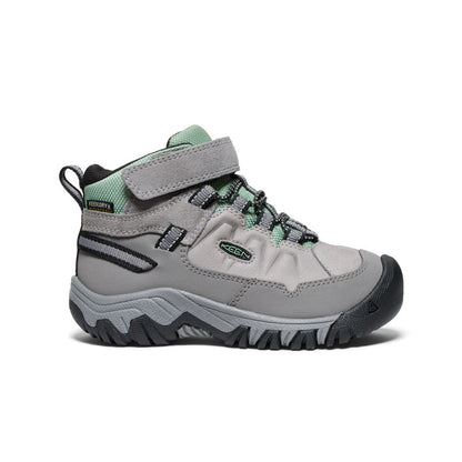 Little Kids' Targhee IV Waterproof Hiking Boot - Alloy/Granite Green