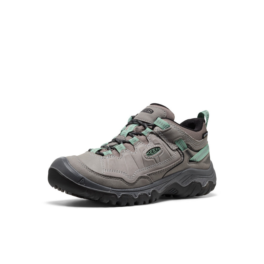 Women's Targhee IV Wide Waterproof Hiking Shoe - Alloy/Granite Green
