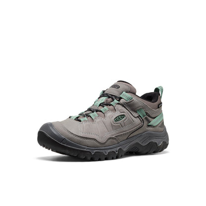 Women's Targhee IV Wide Waterproof Hiking Shoe - Alloy/Granite Green